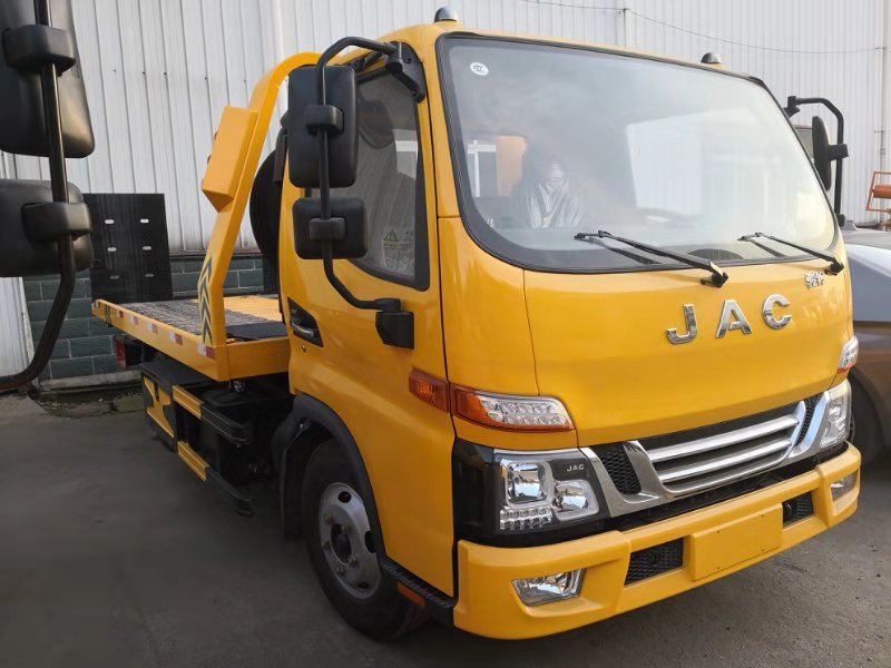 江淮駿鈴V5藍牌清障車一拖二