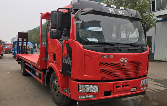 【國(guó)六】解放J6單橋平板車