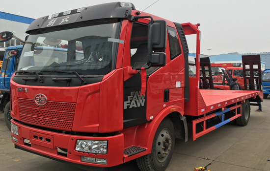 【國(guó)六】解放J6單橋平板車