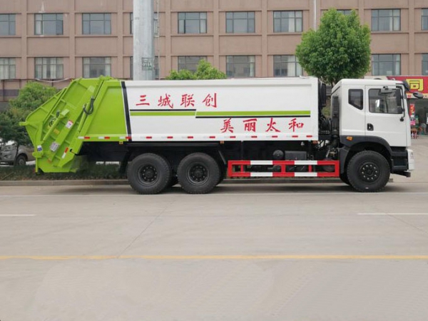 東風T5國六后雙橋20方壓縮式垃圾車