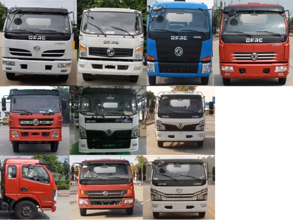 東風(fēng)多利卡國(guó)六8~9方側(cè)裝壓縮式垃圾車