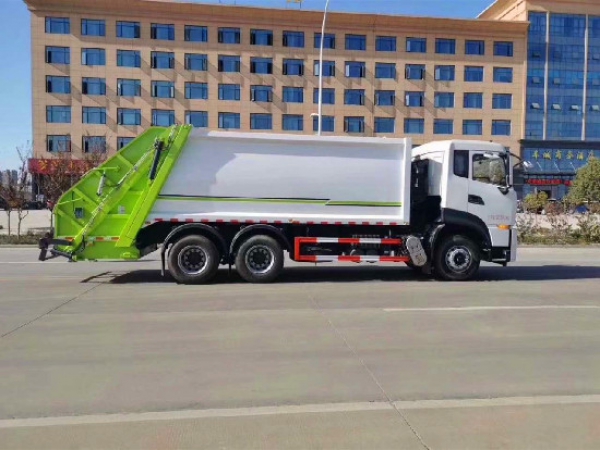 東風天龍國六18~20方壓縮式垃圾車