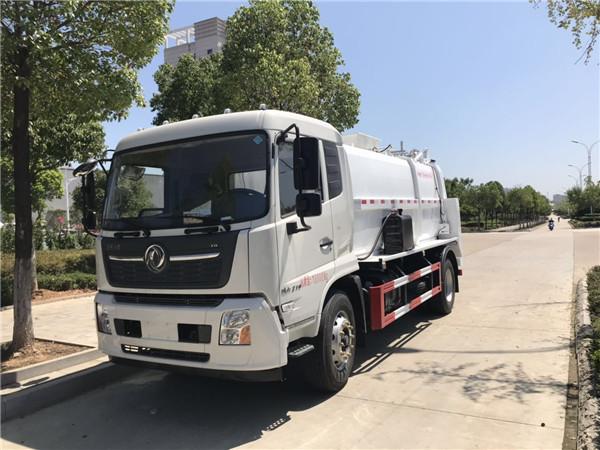 東風天錦國六12方餐廚垃圾車(方罐)