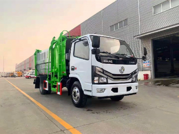 程力威牌CLW5075ZZZKDL型自裝卸式垃圾車