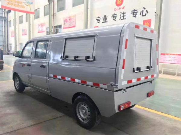 福田祥菱3方國(guó)六雙排密封自卸垃圾車