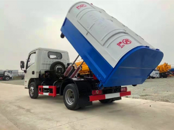 躍進小福星國六3~4方車廂可卸(鉤臂)式垃圾車