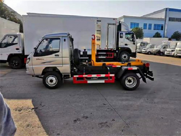 唐駿賽菱F3國六3方車廂可卸式(鉤臂)垃圾車