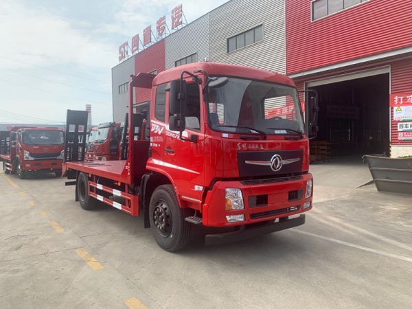 國六東風(fēng)D3V平板拖車