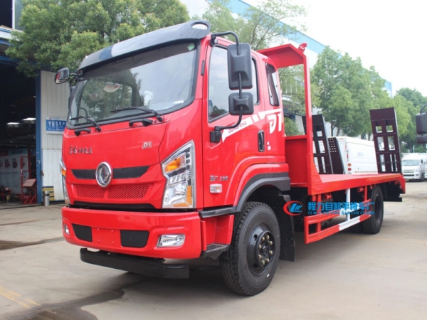 國(guó)六東風(fēng)D1平板拖車(chē)