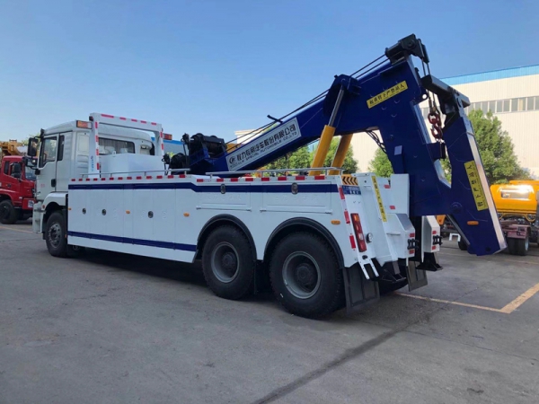 陜汽德龍20噸拖吊聯體清障車