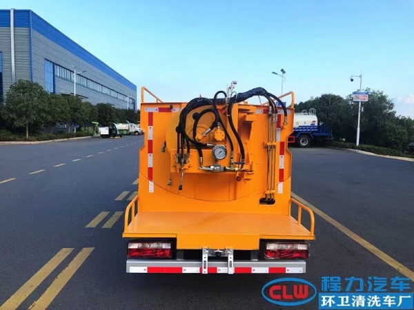 江淮地下室專用藍牌高壓清洗車