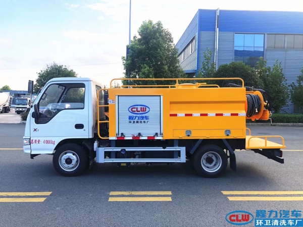 江淮地下室專用藍牌高壓清洗車
