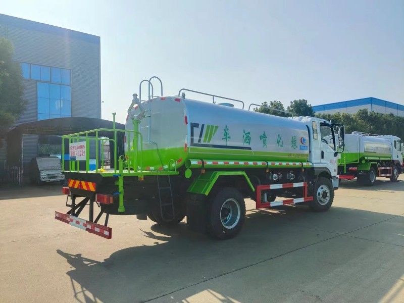 陜汽X9灑水車(chē)15噸30米噴霧