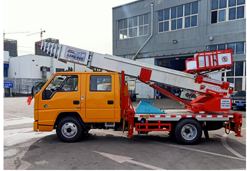 國(guó)六江鈴32米藍(lán)牌云梯車(chē)